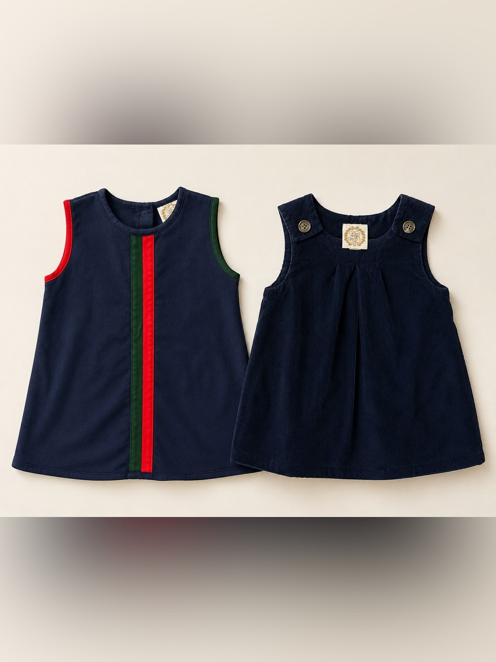 TBBC Dress Bundle | Annie Apron Dress + Juliet Jumper Corduroy | Size 2T |